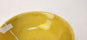 A Chinese yellow lustre glazed bowl with incised dragon decoration, 20th century, ​​​​​​​6cm high, 14cm diameter - 7