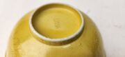 A Chinese yellow lustre glazed bowl with incised dragon decoration, 20th century, ​​​​​​​6cm high, 14cm diameter - 8