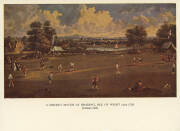 POSTCARDS & TRADE CARDS: 1903-04 panoramic postcard by H&B - "Melbourne Cricket Ground, Australia v England"; c1950s postcards (2) published by Marylebone Cricket Club; 1928-62 Australian (Giant Brand) Licorice group with 1928-29 "English Cricketers" [10/ - 4