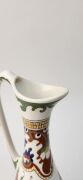 GOUDA antique Dutch pottery stem vase and ewer, early 20th century, ​​​​​​​22cm and 31.5cm high - 4