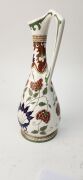 GOUDA antique Dutch pottery stem vase and ewer, early 20th century, ​​​​​​​22cm and 31.5cm high - 8