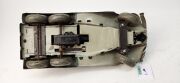 Two vintage Japanese clockwork tinplate armoured cars by T.N. TOYS, 20th century, 23cm long - 9
