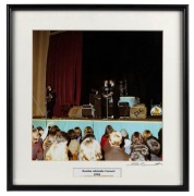 THE BEATLES IN AUSTRALIA, 1964: "Beatles Adelaide Concert 1964", (Moment One). Original colour print, signed by Vic Grimmett in the lower margin,&nbsp; 24.5 x 24.5cm, 35 x 34cm overall.&nbsp;