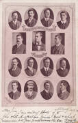 c1905 G.D.& D. London "English Cricketers Postcards" (16 + 2 spares); also Gordon & Gotch "Australian Eleven 1905" postcard. Mainly G/VG. (Total 19). - 3
