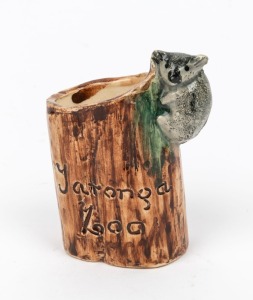 GRACE SECCOMBE (attributed) "TARONGA ZOO" koala vase, signed "1949", ​​​​​​​8.5cm high