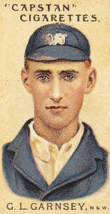 1907 Wills (Australia) "Prominent Australian & English Cricketers" (1-50), part set [44/50]; Grey captions (51-73) [16/23]; Red captions (66-73) [4/8]. Condition varies, Fair/VG.