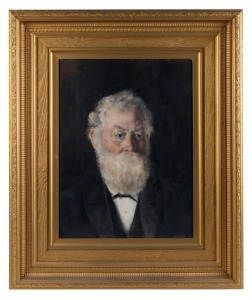 ARTIST UNKNOWN, I.) John Darling, II.) Isabella Darling, oil on canvas, attractively housed in period gilt frames, 51 x 38cm, 80 x 65cm each overall