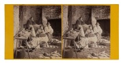 [EMIGRATION], Stereoview card, circa 1860s, "Photographed and Published by Frank M. Good, London", overall 8.3 x 17cm, the two images laid down on original yellow card and with the original label affixed verso with printed details "No.114. THE AUSTRALIAN