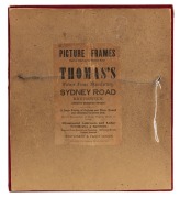 A fine antique New Zealand carved and polished kauri gum relief plaque depicting a Maori woman with chin moko carrying a child, circa 1880s, housed in original red velvet frame (worn), and bearing paper label&nbsp;verso "Thomas's Picture Frame Manufactory, Syd - 2