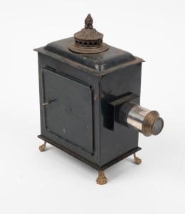 Children's magic lantern, height 24.5cm, c. 1890s.