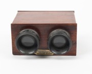 RICHARD JULES: V&eacute;rascope 45 x 107mm stereo viewer, c. 1880s. - 2