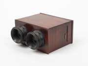RICHARD JULES: V&eacute;rascope 45 x 107mm stereo viewer, c. 1880s. - 3