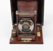GUNDLACH: 'Korona II' 125 x 95mm plate field camera, c. 1920s, with R. & J. Beck Koilos&nbsp;Isostigmar&nbsp;6.75" f6.3 lens [#116677]. - 2