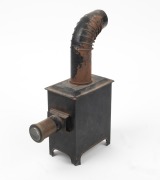 GEBR&Uuml;DER BING N&Uuml;RNBERG: 29cm tall children's magic lantern, c. 1910s, with 'B(ing) W(erke) Germany' stamp on door. - 2