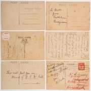 POSTCARDS: MARGARET FLOCKTON (1861-1953)&nbsp;group of "The H. & B. Series Postcards", circa 1905, each with a beautiful colour lithographic reproduction of one of Flockton's&nbsp;floral illustrations, presented as New Year or Christmas greetings. (6). - 2