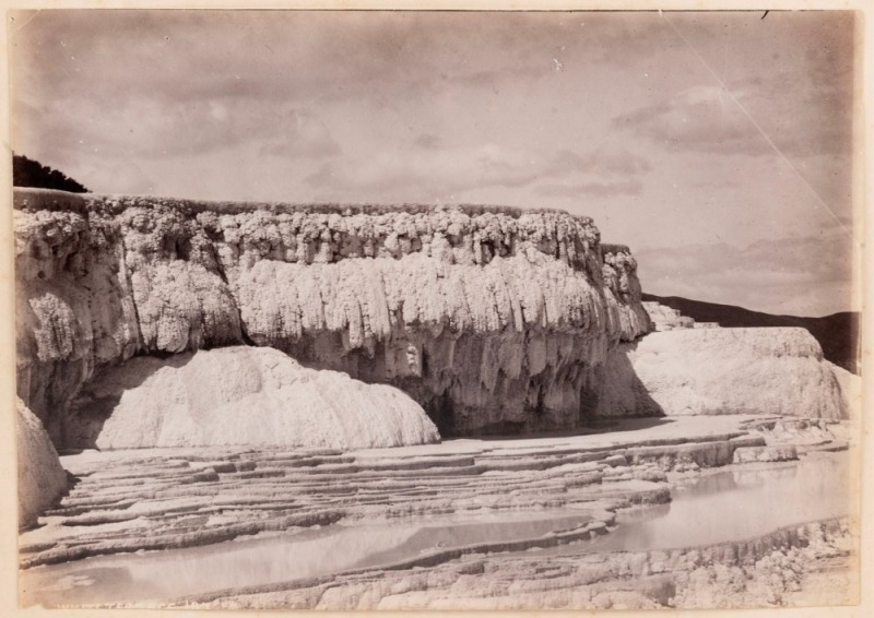 FRANK ARNOLD COXHEAD (New Zealand, 1851 - 1908), An attractive leather-bound album containing fifty-eight albumen paper photographs of New Zealand, many by Coxhead of Dunedin (with his initials in the plate); others by Josiah Martin, Wheeler & Son., Morri