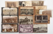 NEW ZEALAND: A small collection of stereoview cards, postcards and a few photographs. (qty) - 2