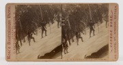 GEORGE ROSE, four stereoview cards, circa 1900, each pair of images approx. 85 x 140mm, mounted on original cards with printed and dated 1894 Geo. Rose copyrights or his Chapel Street Windsor address; these are all from a numbered series with printed desc