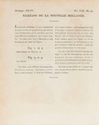 VUE DE LA VILLE DE SIDNEY, circa 1810, after Charles-Alexandre LESUEUR; hand-coloured copper engraving with separate text sheet in French and German; each 19.5 x 24cm, from Bertuch's 'Bilderbuch fur Kinder' (1813). The image is a contracted version of th - 2