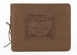 TASMANIAN POSTCARDS: WILLIAM FELLOWES, photographer. A small album containing 26 real-photo postcards, each with title in the plate and all marketed under the "D.I.C." brand; subjects include "Isle of the Dead", "Collinsvale near Hobart", "Macquarie Plain