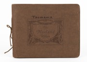 TASMANIAN POSTCARDS: WILLIAM&nbsp;FELLOWES, photographer. A small album containing 26 real-photo postcards, each with title in the plate and all marketed under the "D.I.C." brand; subjects include "Isle of the Dead", "Collinsvale near Hobart", "Macquarie Plain