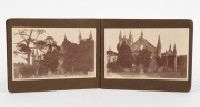 TASMANIAN POSTCARDS: WILLIAM&nbsp;FELLOWES, photographer. A small album containing 26 real-photo postcards, each with title in the plate and all marketed under the "D.I.C." brand; subjects include "Isle of the Dead", "Collinsvale near Hobart", "Macquarie Plain - 4