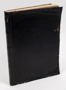 SHEET MUSIC: A leather-bound collection of original sheet music of the 1900 - 1920s period, mostly as performed in various J.C. Williamson productions and printed in Australia. Titles include "In my Aeroplane" by Cole & Coventry;&nbsp;"You can't judge a woman - 4