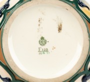 ROYAL WORCESTER&nbsp;antique English porcelain jardiniere with hand-painted rose decoration, signed "F. J. BRAY", circa 1911, green factory mark to base, 13.5cm high, 17cm wide - 4