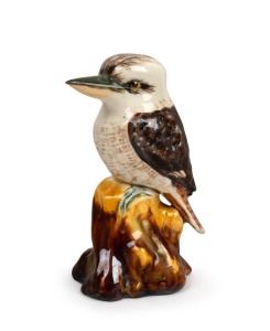 GRACE SECCOMBE pottery kookaburra statue. signed "G. S., N.S.W.", 13cm high