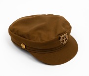 TRAMWAYS conductor's hat with attractive hat badge, 20th century