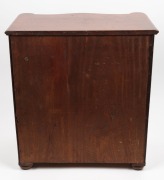 An antique Australian cedar apprentice chest, beautifully crafted with serpentine top, full barley twist columns and eight drawers, original polish and finish throughout, a fine example, circa 1875, ​​​​​​​50cm high, 47cm wide, 30cm deep - 3
