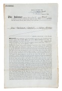 GOLD MINING IN MARYBOROUGH: A March 1893 indenture bestowing a lease of land in the Parish of Craigie, County of Talbot, in the mining district of Maryborough, to JAMES BUCHANAN, of Caulfield; the document sealed and signed&nbsp;by Sir John MADDEN (Chief Justi