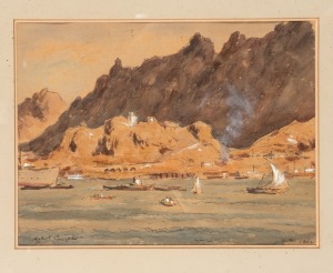ROBERT CAMPBELL (1902-1972), Aden, watercolour, signed "Robert Campbell, 1962", 27 x 37cm, 50 x 57cm overall