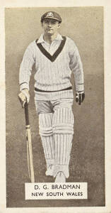 1934 Carreras "A Series of Cricketers", backs inscribed "Fine Quality Cigarettes" [50] & backs inscribed "High-Class Cigarettes" [30]. G/VG. (Total 80).