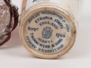 [FIRST AUSTRALIAN EXHIBITION OF WOMEN&rsquo;S WORK, MELBOURNE 1907, INTEREST] SYDNEY INTERNATIONAL EXHIBITION 1879-80 antique English porcelain beaker with Australian coat of arms, stamped with Amphora mark "JOSIAH WEDGWOOD & SONS, ETRURIA STAFFS, ENGLAND, AGEN - 3