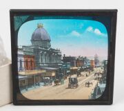MAGIC LANTERN SLIDES & GLASS PLATE NEGATIVES: A collection of vintage slides of Australian scenes including visits to the New South Wales South Coast, Northern Beaches, Coogee, Manly, Bondi, Cooks River, Bexley, Federation Celebrations, Arrival of Lord Be - 3
