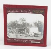 MAGIC LANTERN SLIDES & GLASS PLATE NEGATIVES: A collection of vintage slides of Australian scenes including visits to the New South Wales South Coast, Northern Beaches, Coogee, Manly, Bondi, Cooks River, Bexley, Federation Celebrations, Arrival of Lord Be - 7