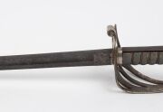 MAJOR PITT antique dress sword with elaborate acid etched blade bearing Australian coat of arms and motto "ADVANCE AUSTRALIA", made by Wilkinson of London, 19th/20th century, (source: Wilkinson Sword Archive, Arms Research Co. Oxfordshire). Together with&nbsp; - 5