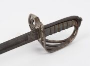 MAJOR PITT antique dress sword with elaborate acid etched blade bearing Australian coat of arms and motto "ADVANCE AUSTRALIA", made by Wilkinson of London, 19th/20th century, (source: Wilkinson Sword Archive, Arms Research Co. Oxfordshire). Together with&nbsp; - 6