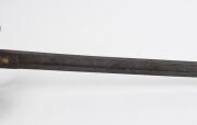 MAJOR PITT antique dress sword with elaborate acid etched blade bearing Australian coat of arms and motto "ADVANCE AUSTRALIA", made by Wilkinson of London, 19th/20th century, (source: Wilkinson Sword Archive, Arms Research Co. Oxfordshire). Together with&nbsp; - 8