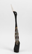 BIMA WEAR carved wooden totem with painted finish, Bathurst Island origin, ​​​​​​​47cm high