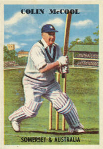 1959 A & BC Gum "Cricketers", complete set [48], noted Trevor Bailey, Colin McCool & Freddie Trueman; plus 1954 A & BC Gum "All Sport Series" part set [20/120], all showing cricketers. G/VG.