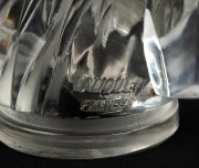 LALIQUE&nbsp;"T&ecirc;te De Coq" French glass car mascot, circa 1929-1933, stamped "Lalique, France", 18cm high - 2
