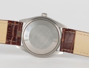 ROLEX "OYSTER PERPETUAL" stainless steel cased wristwatch with baton numerals, 3.5cm wide including crown - 2
