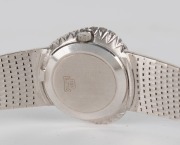 OMEGA spectacular 18ct white gold case and bracelet lady's evening watch with double diamond bezel, housed in original box, case stamped "18K, 750", 51.8 grams including movement - 3