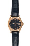 OMEGA "De Ville" chronometer automatic co-axial escapement gent's wristwatch in 18ct gold case with original leather strap and 18ct gold clasp, limited edition No. 232/999, with box and papers; together with an AUDEMARS PIGNET automatic wristwatch winder,