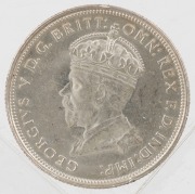 George V, 1927 Canberra. Three full steps visible in Parliament House, Uncirculated. - 2