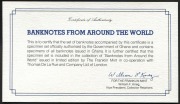 GHANA: 1 cedi to 10 cedis set of 4 'SPECIMEN' banknotes, each note numbered '*0006543', Uncirculated. (4). - 2