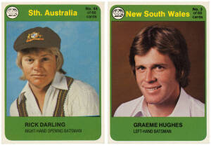 1978 Scanlens "Cricketers", complete set [66] + [6 Checklists]. G/VG.