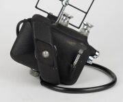 LEITZ: 16905/AKGRSU underwater housing for Leica If/IIf/IIIf, produced&nbsp;c. 1954 in conjunction with famed Austrian diving technology pioneer Hans Haas and his Viennese firm 'Akustische und Kinoger&auml;te'. Attached to housing is a c. 1955 red-dial Leica If cam - 3